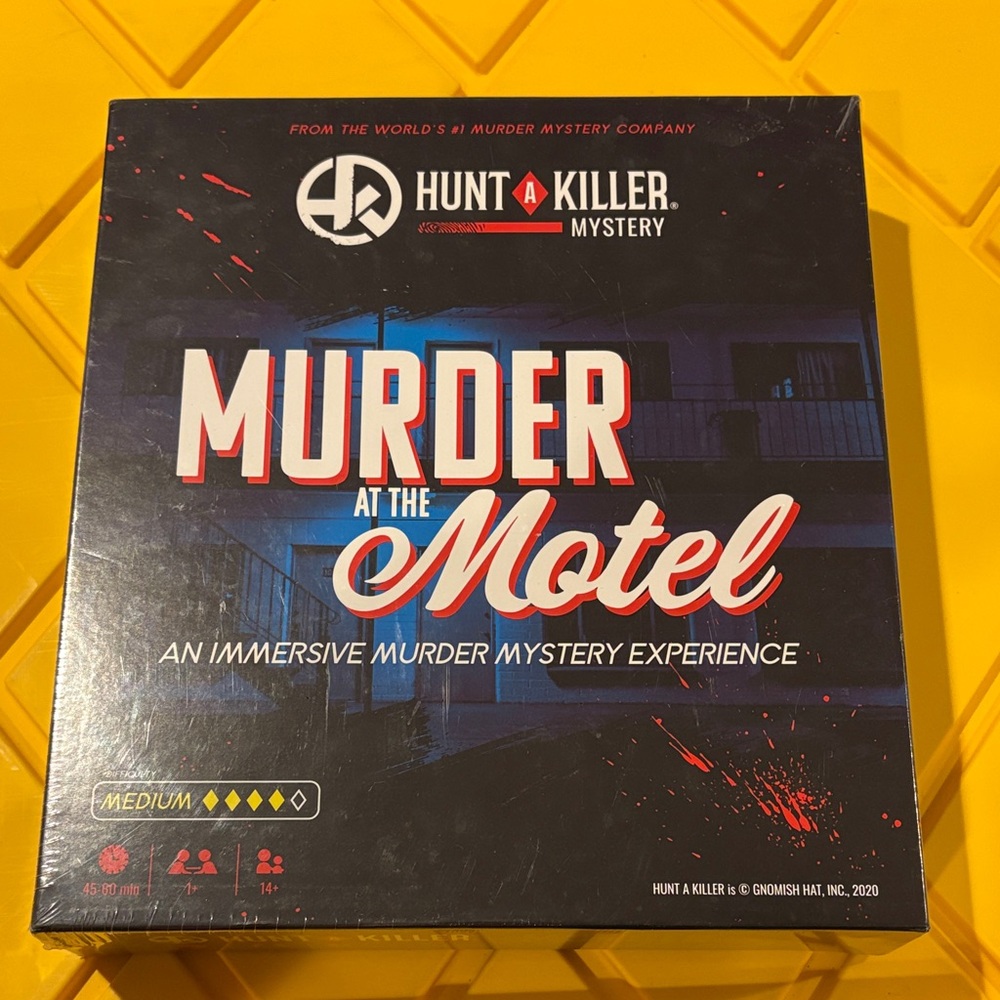 Hunt A Killer. Murder at the Motel - An Immersive Murder Mystery Experience